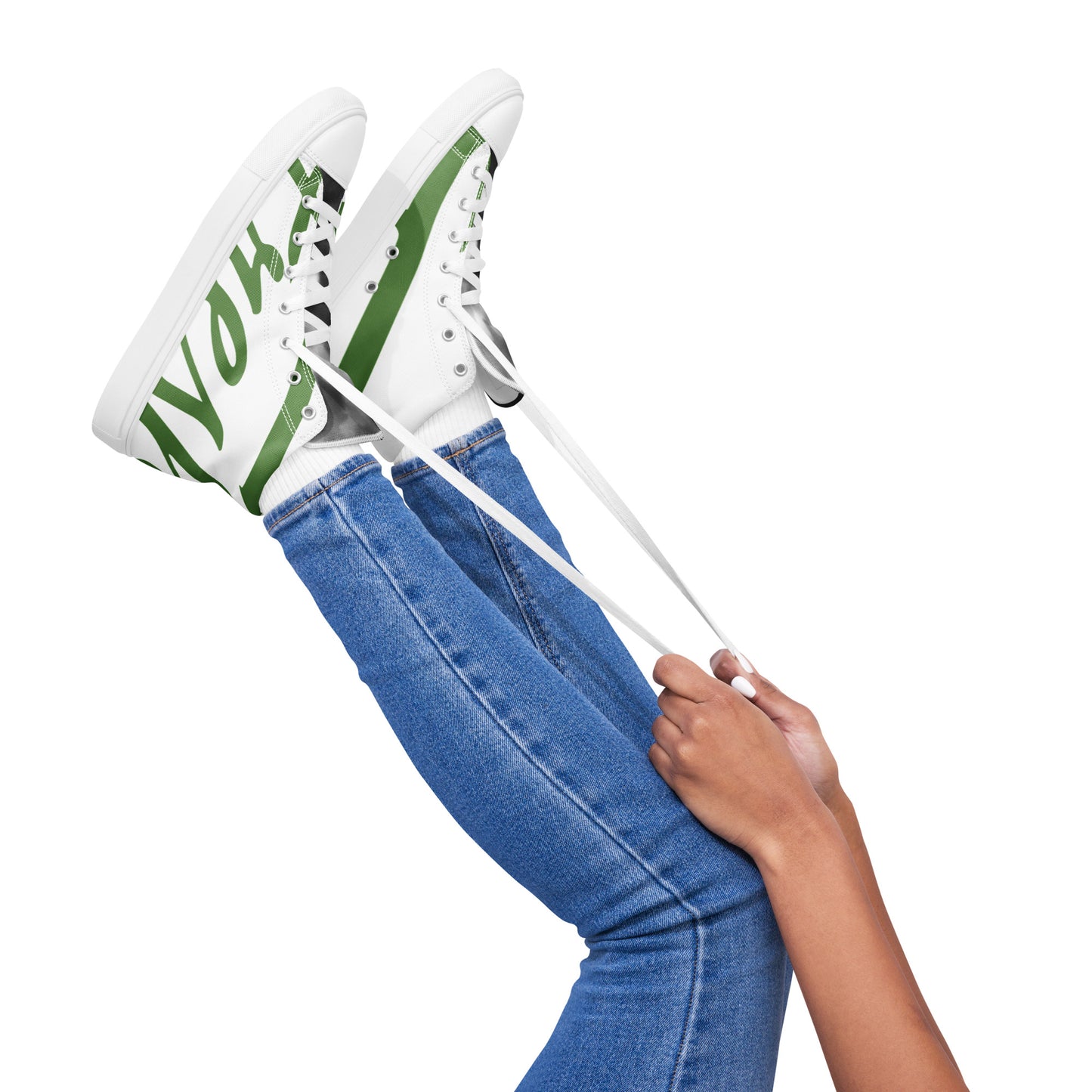 Fresh Collects Custom Women’s high top canvas shoes