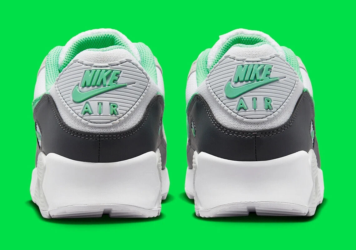 Nike Air Max 90 Shoes "Spring Green" White Anthracite DM0029-104 Men'S Sizes NEW