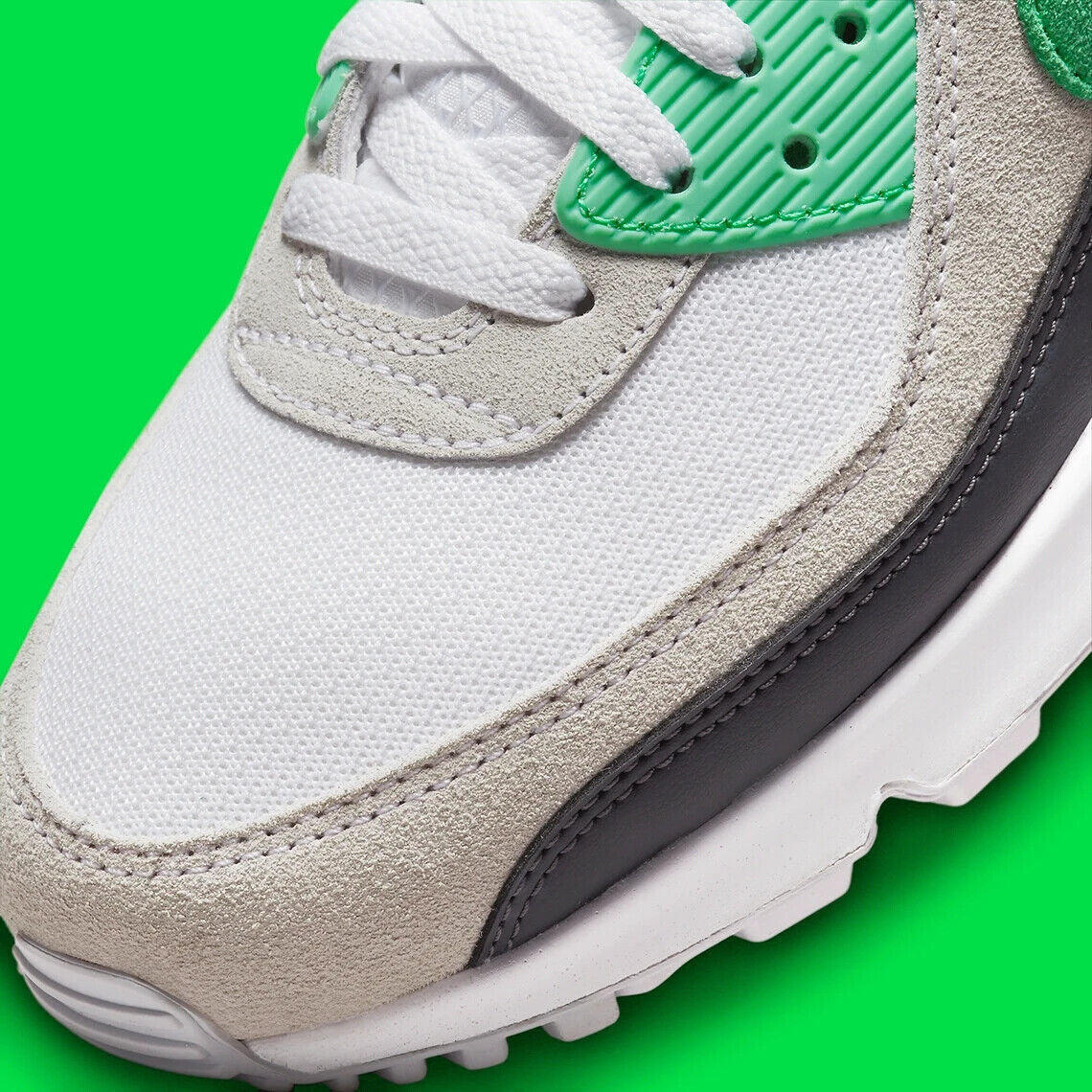 Nike Air Max 90 Shoes "Spring Green" White Anthracite DM0029-104 Men'S Sizes NEW
